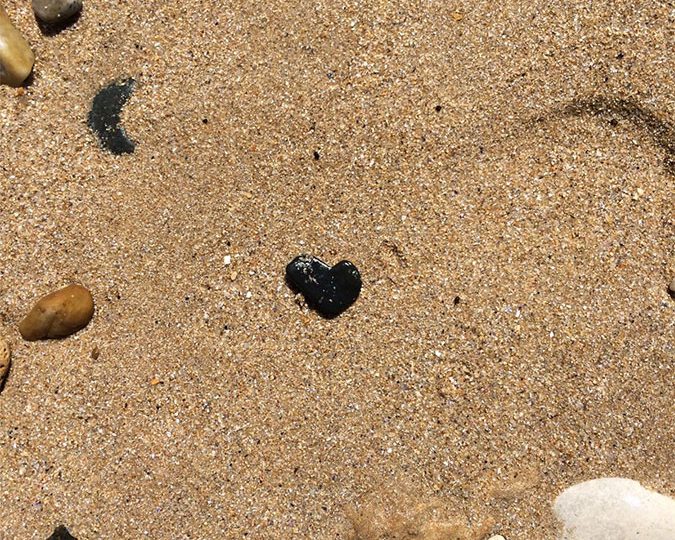 L’amour à la plage
